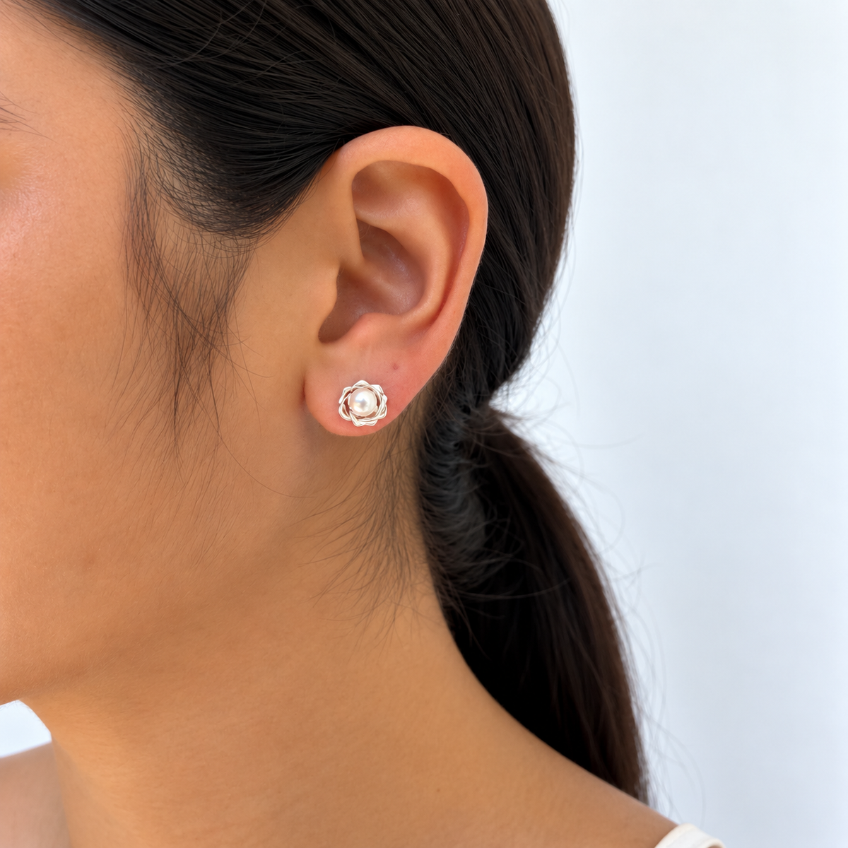 Aretes Perlas
