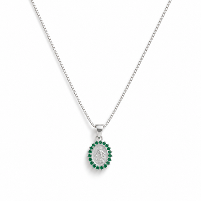 Cadena Virgen Milagrosa con circones