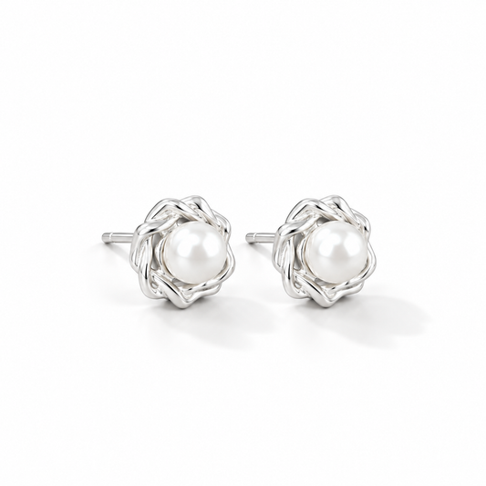 Aretes Perlas