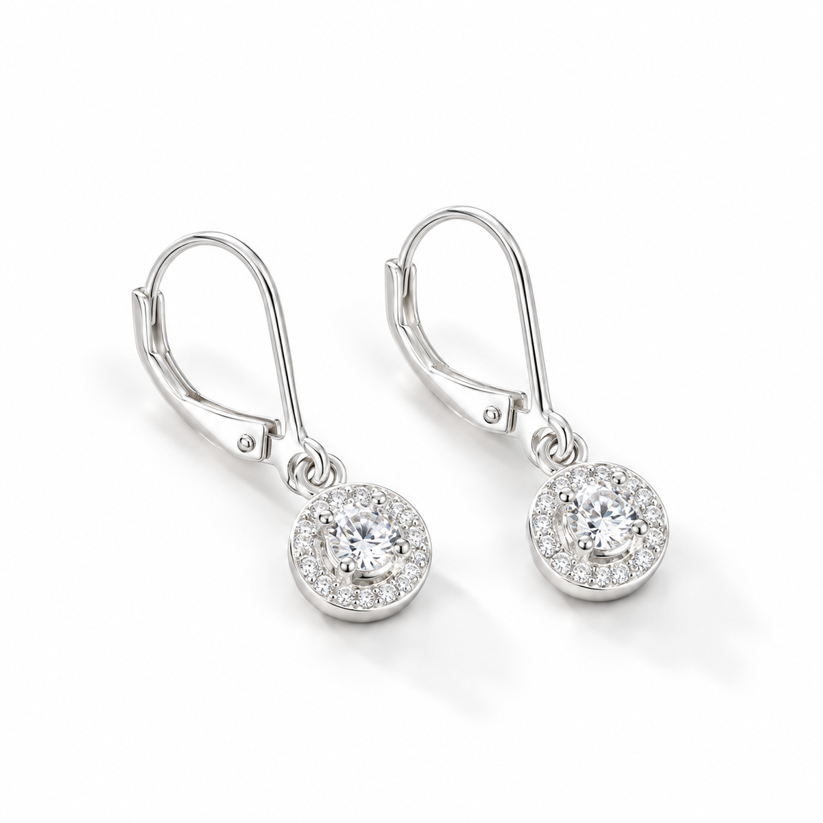 Aretes Luna Brillante