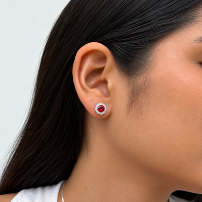 Aretes Halo Imperial
