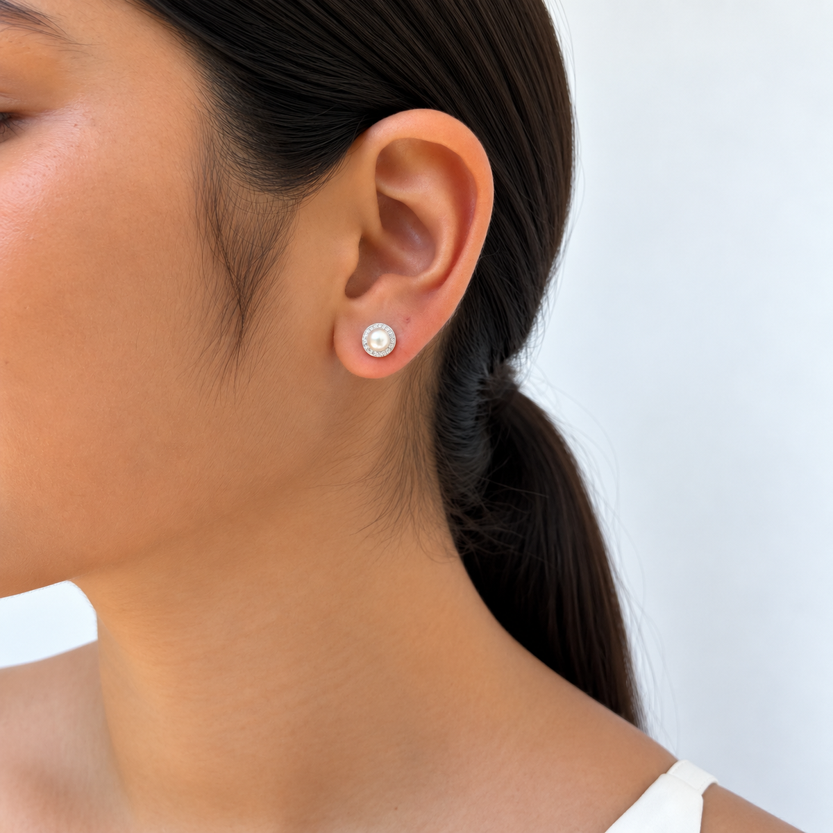 Aretes Perla Elegance