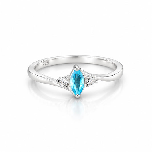 Anillo Aurora Azul