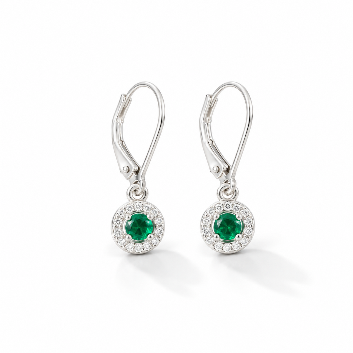 Aretes Luna Brillante