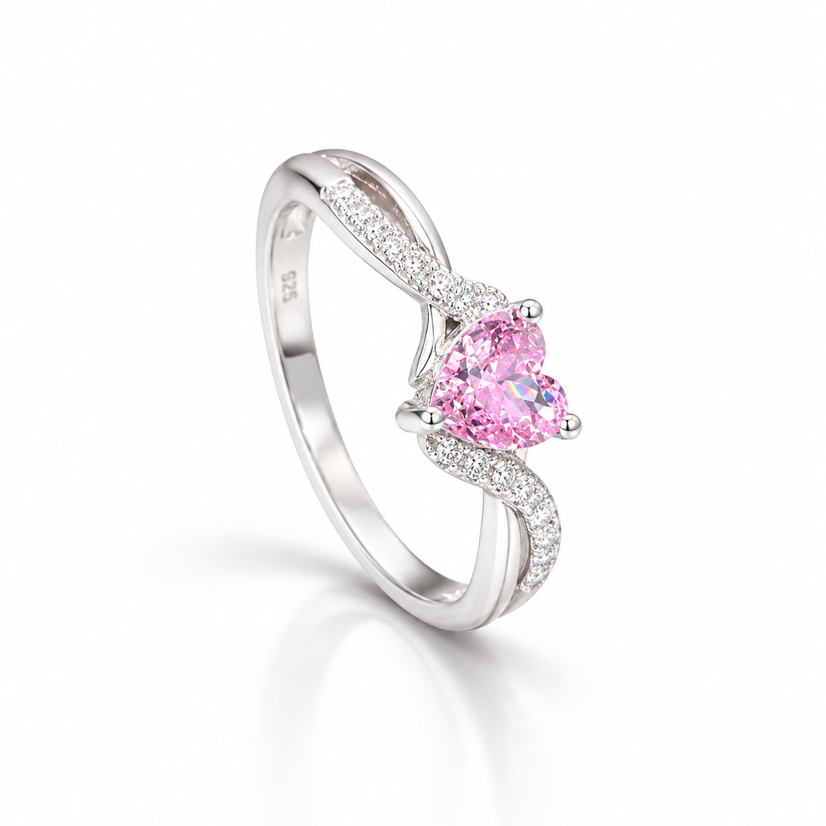 Anillo Corazón Rosé