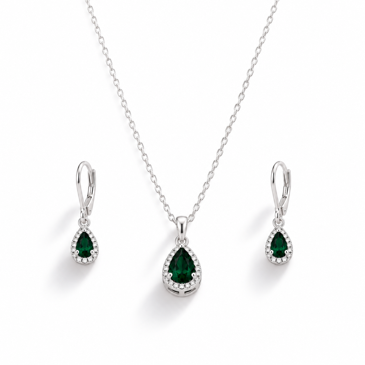 Set Piedra en Gota con Microcircones