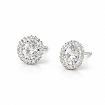Aretes Halo Imperial