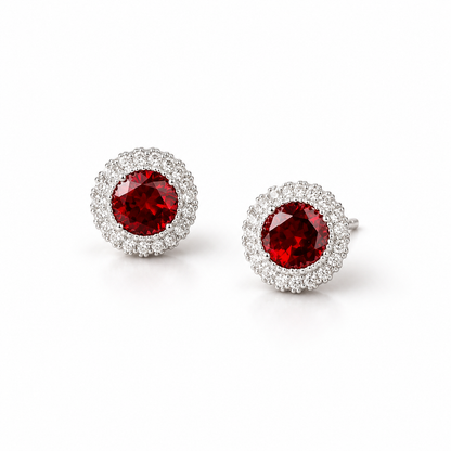 Aretes Halo Imperial